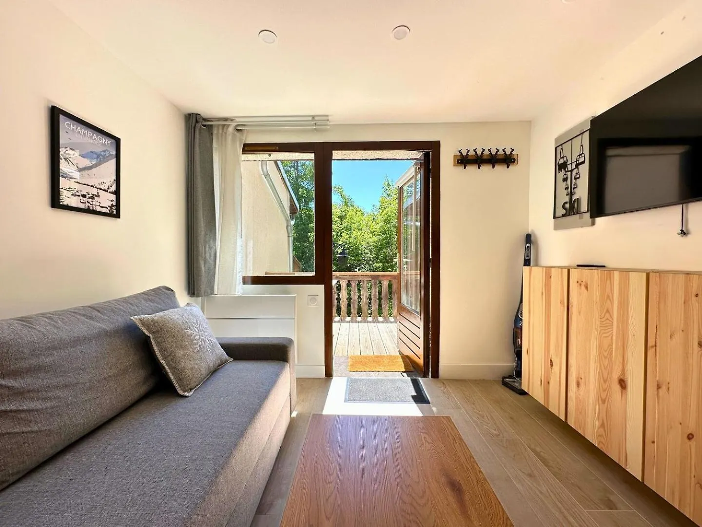 アパート L'Ourson Appartement Central Champagny ラ・プラーニュ フランス